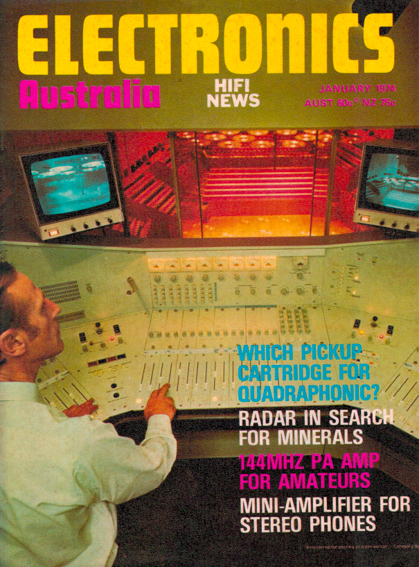 Electronics Australia, January 1974