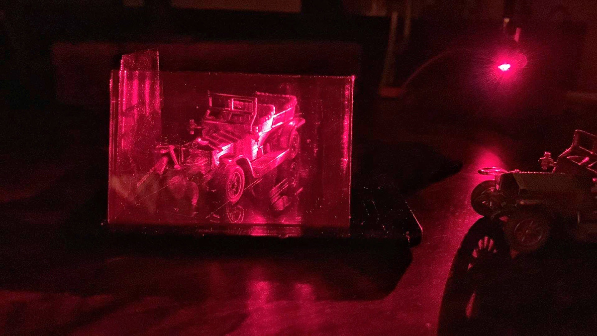 Flavio's First Hologram
